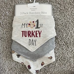 3 pack bandana bibs. (Thanksgiving addition)